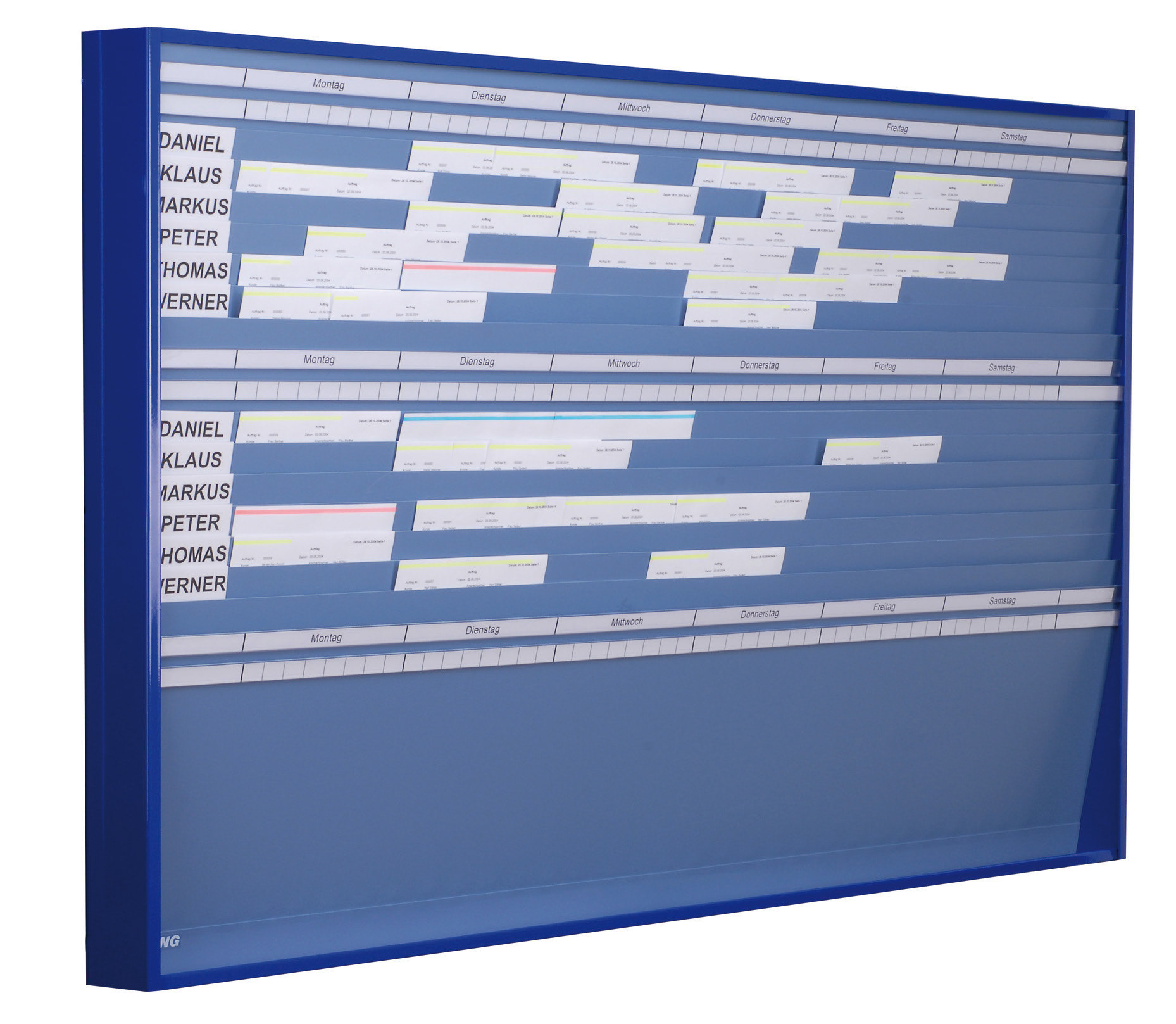 Kartentafel "Wochenplaner"