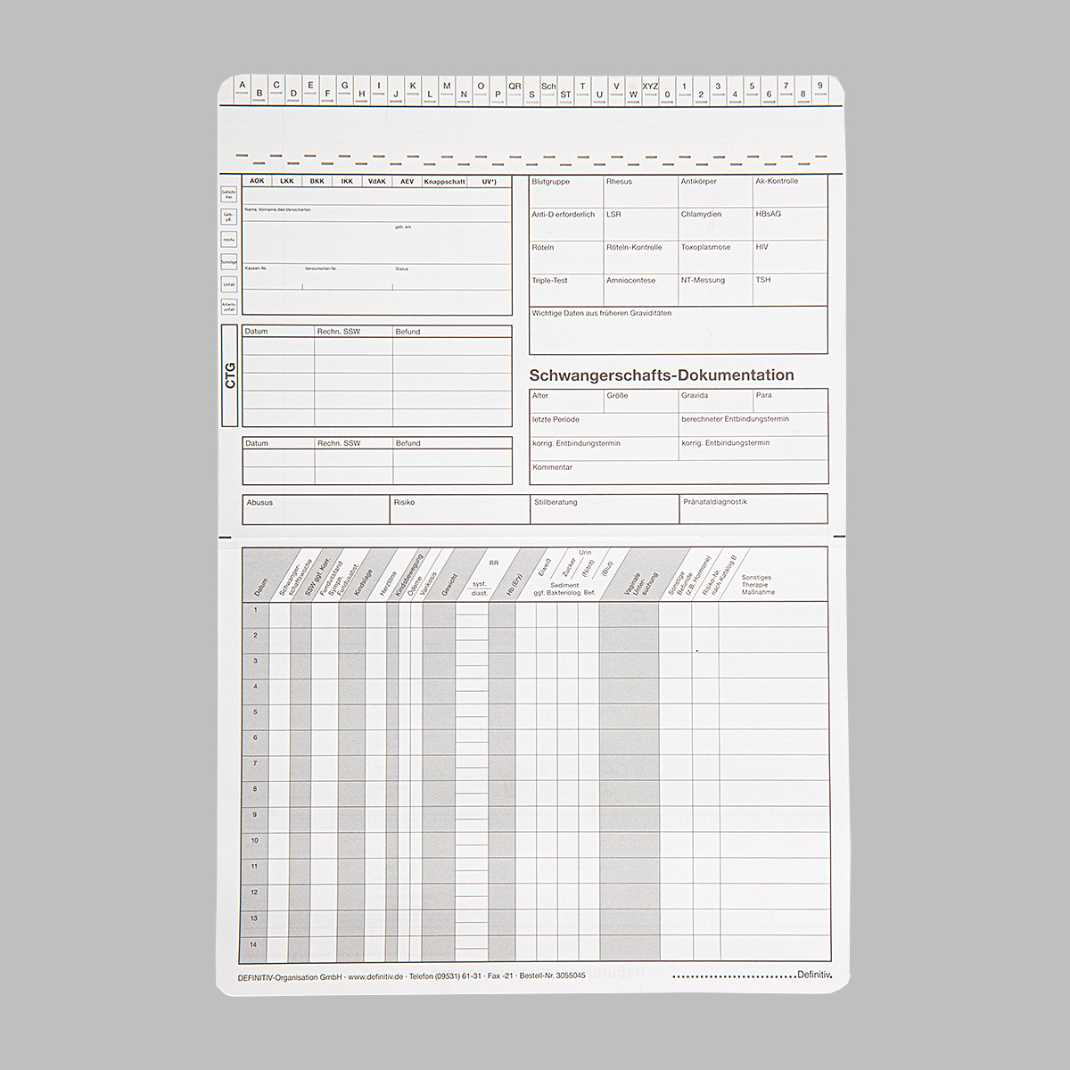 Karteikarte-Arztpraxis-DIN-A5-quer-Schwangerschaft-3055045b Karteikarte-Arztpraxis-DIN-A5-quer-Schwangerschaft-3055045b