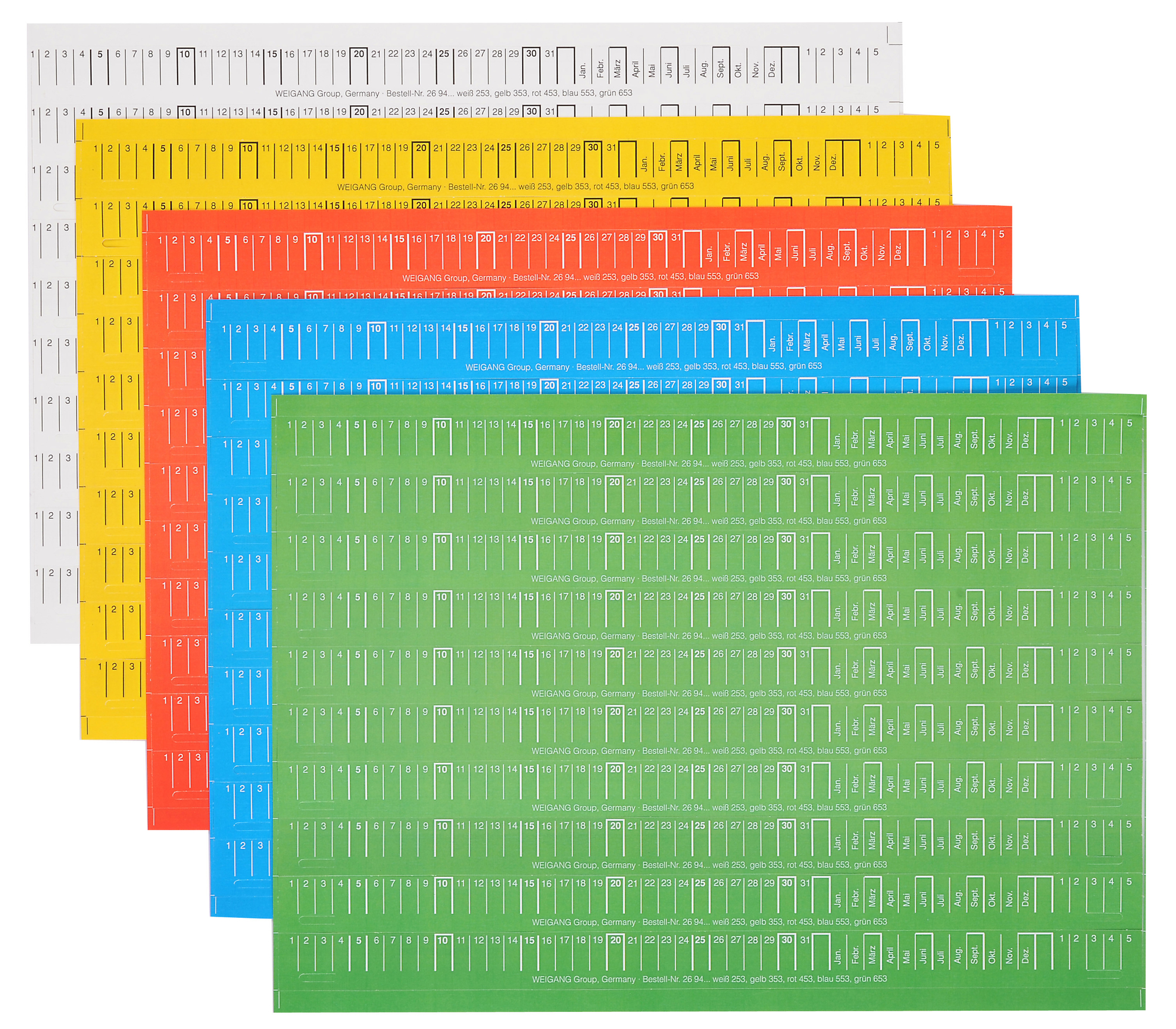 2694553_Orgstreifen_fuer_Datoclip_Terminschienen_A4_Quer_Blau_1gXvKLQaGvXin6 Orgstreifen für Terminschiene "Datoclip+"