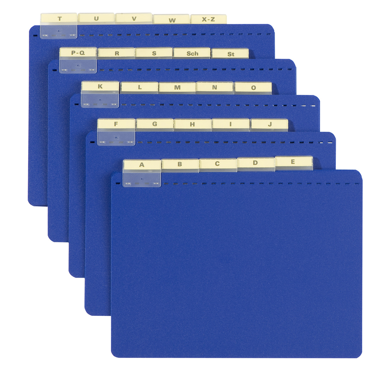 300502513lTjHSU9Np947W Alphabetunterteilung für DIN A5 quer 25-teilig