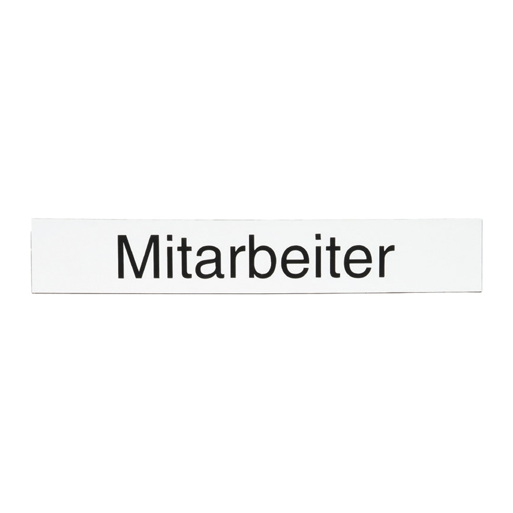 Magnetband mit Beschriftung