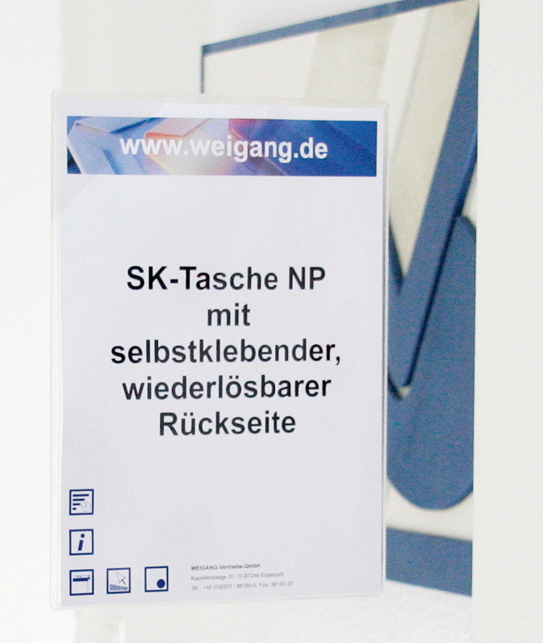 Sichthülle selbstklebend "SK-Tasche"