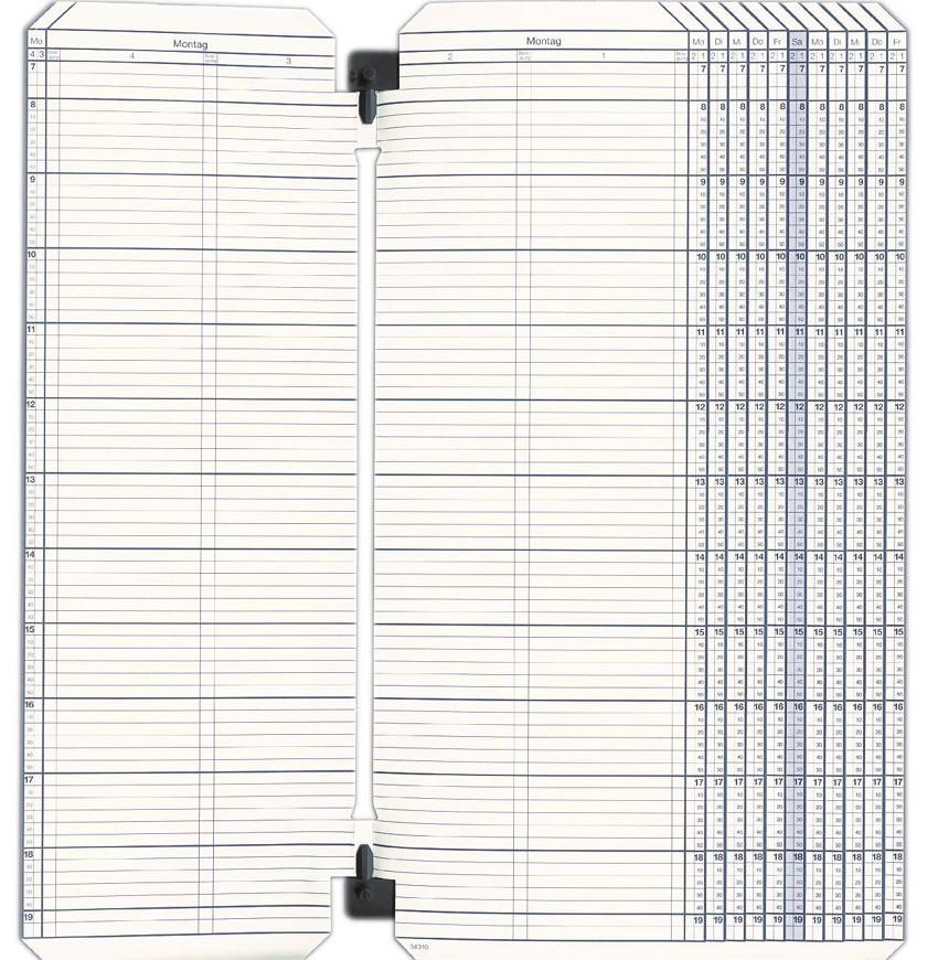 49343102dSIH4bGHOrYW7 Termineinheit, 4 Spalten, 7:30-19:10 Uhr