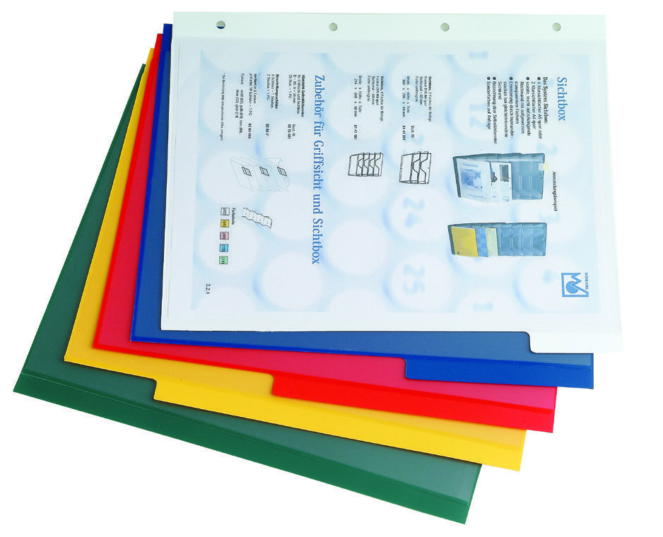 Register für Ringmechanik magnetisch 4fach