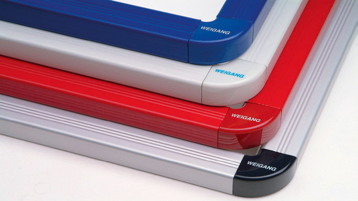 Whiteboard mit Raster "Basis"
