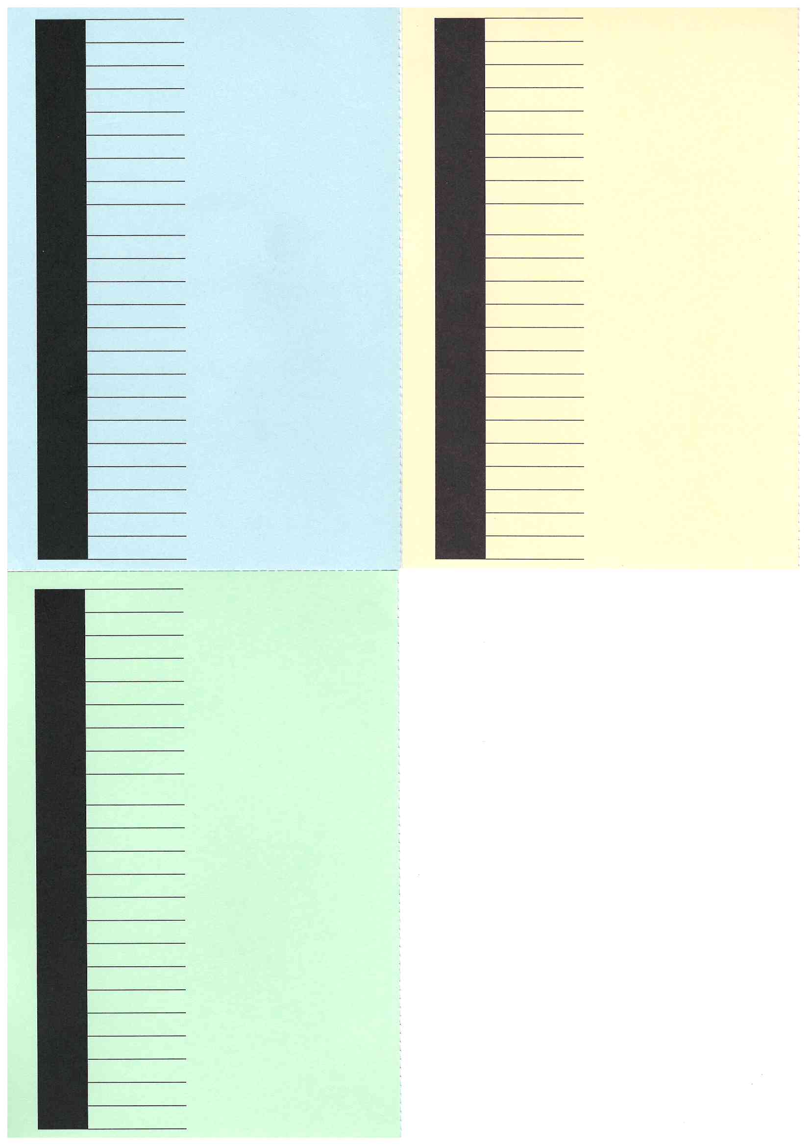 Menükarten Sonderdruck Menükarten Sonderdruck