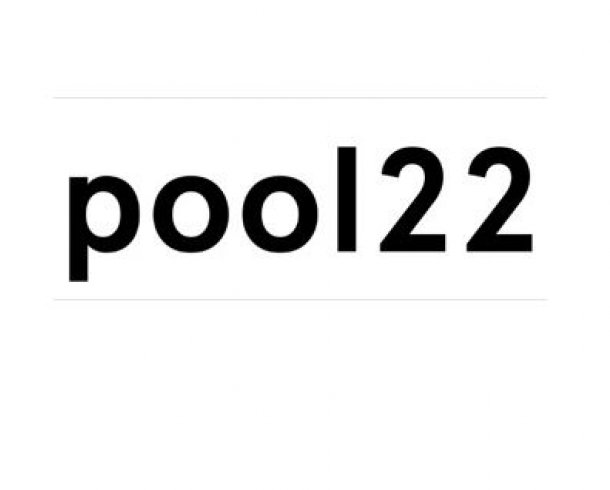 Logo von Pool22 aus Berlin. 