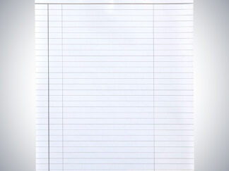 Einlegeblatt für Patientenkarteikarten liniert