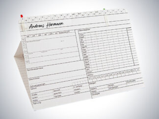 Karteikarte Kinderarzt DIN A5 quer - Dreifachkarte