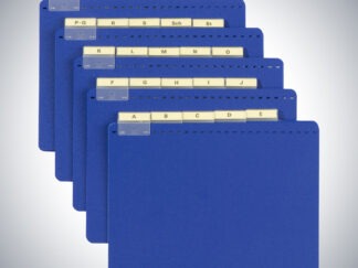 Alphabetunterteilung für DIN A4 quer Podologie 3055812 25-teilig