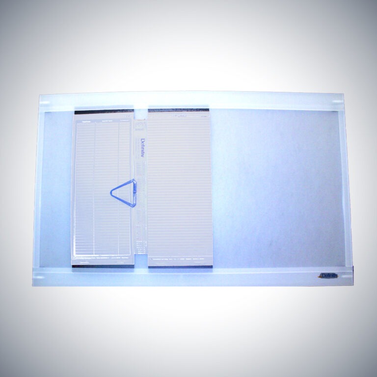 Grundplatte für 7 Termineinheiten