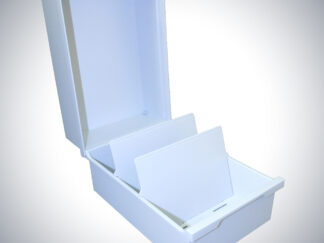 Karteikasten für DIN A5 quer, mit Deckel