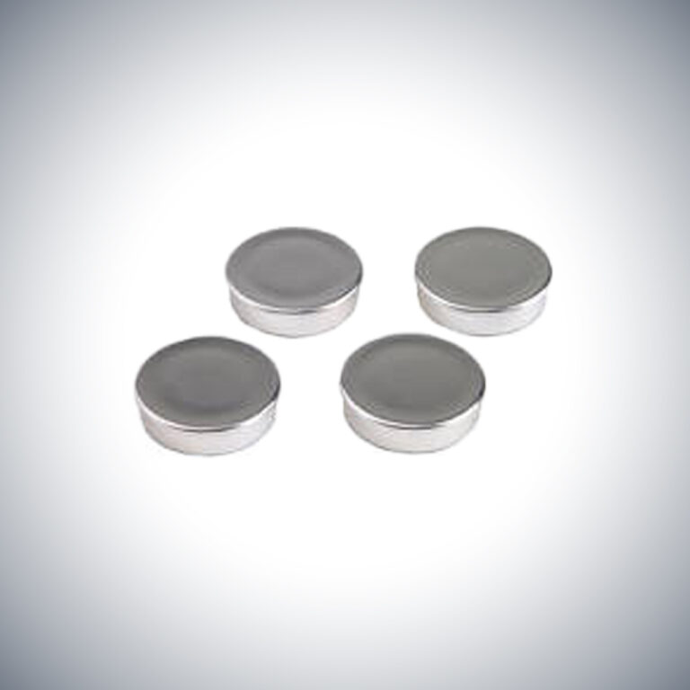 Rundmagneten - silber