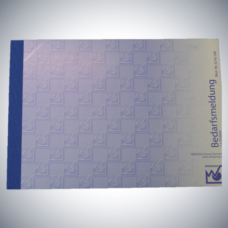 Bedarfsmeldeblock - außen