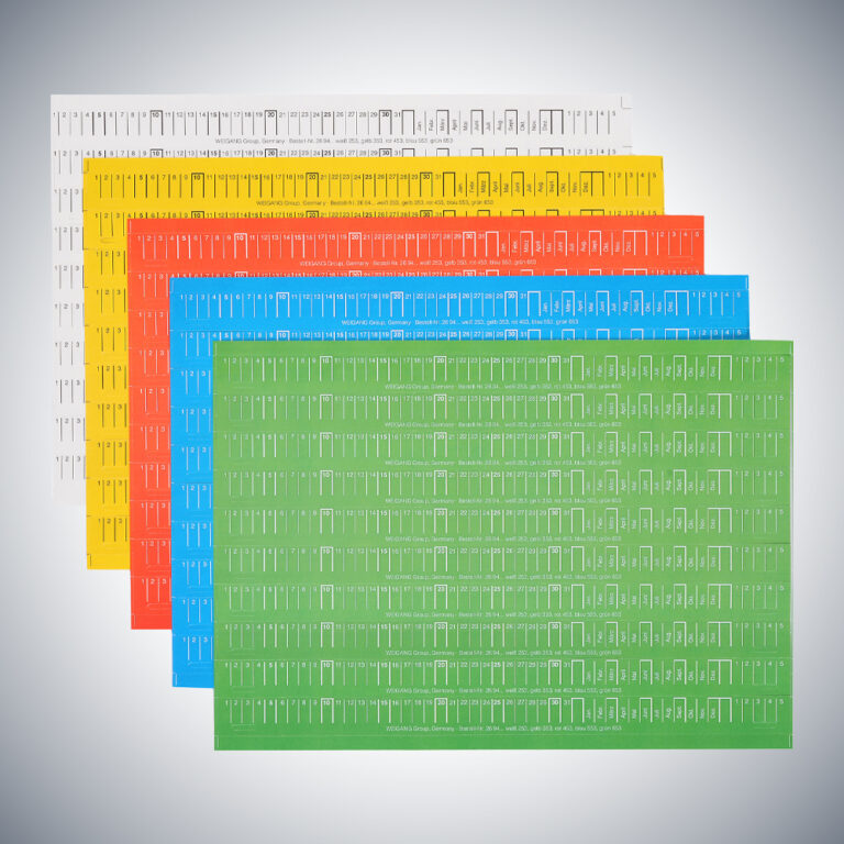 DatoClip+ Orgstreifen für Terminschiene - bunt