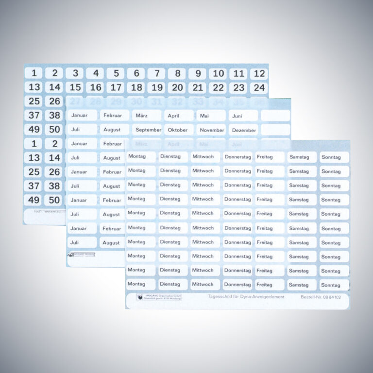 Dynasicht- Klebeschilder