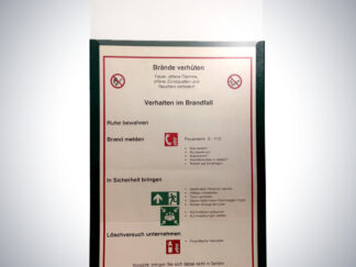 Abdeckfolie für Einstecktasche