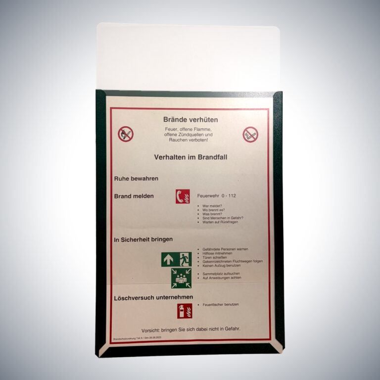 Einstecktaschen-abdeckfolie - bsp