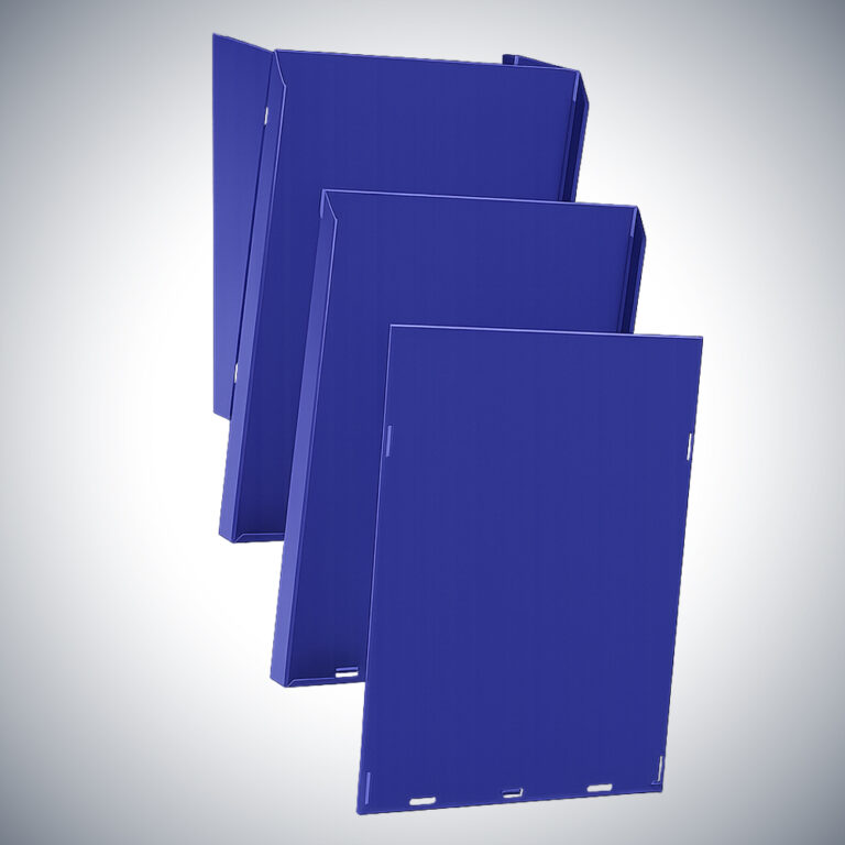 Fächersystem Griffsicht - grundeinheit - RAL 5002 blau