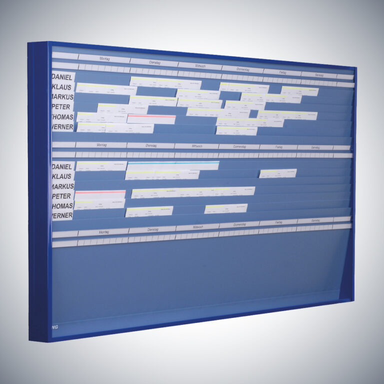 Kartentafel - Wochenplaner
