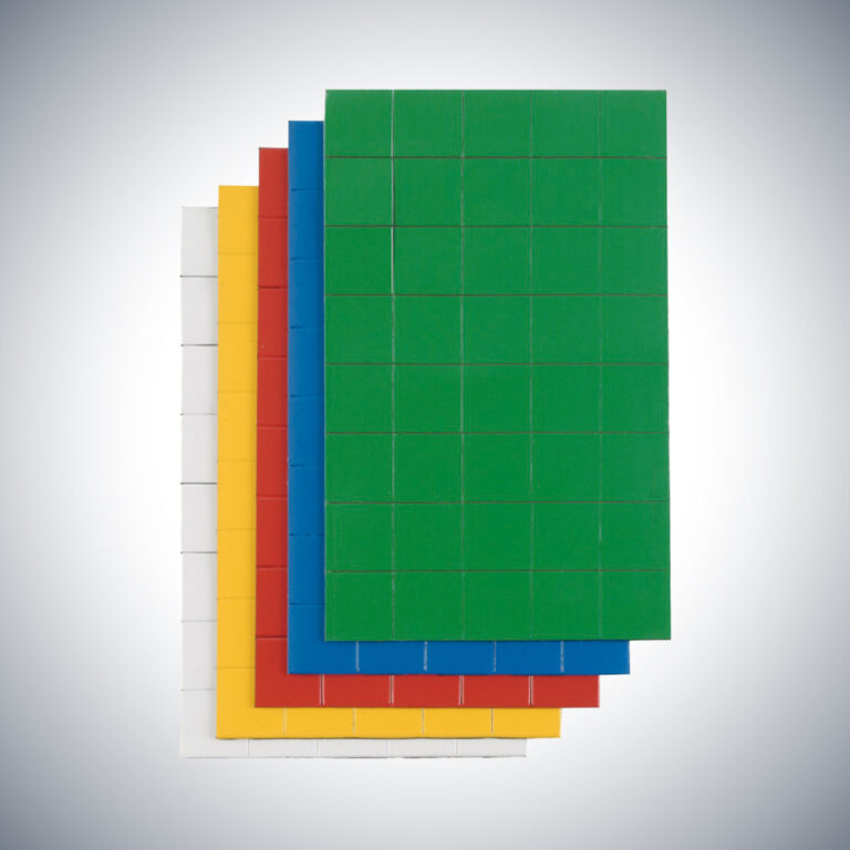 MagnetSymbole- Quadrat - bunt