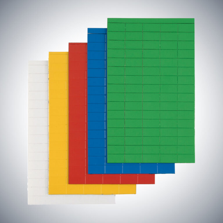 MagnetSymbole- Rechteck - bunt