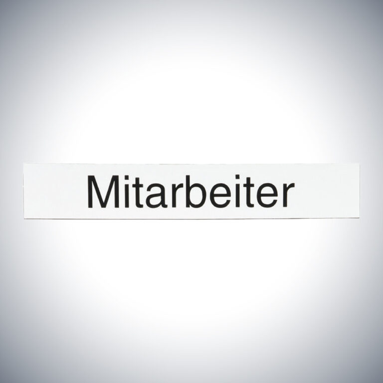 Magnetband - Mitarbeiter