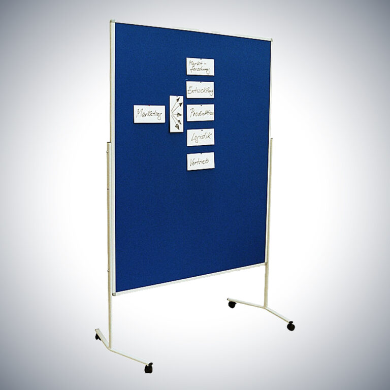 Moderationstafel starr - blau