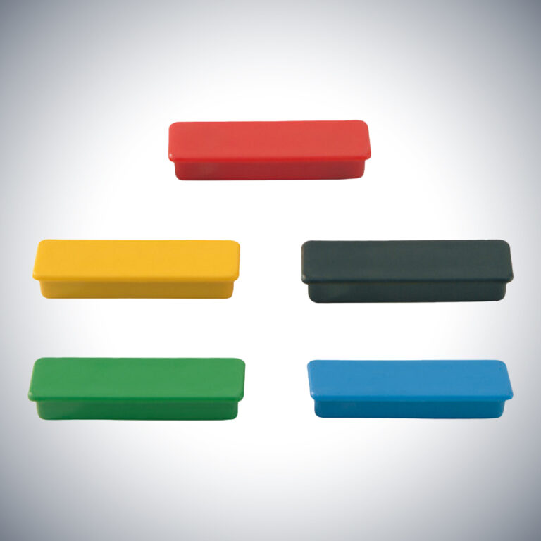 Rechteckmagnet - bunt