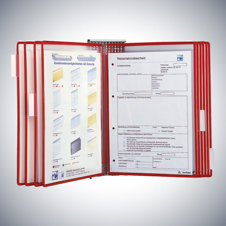 Sichttafelset - metall bsp