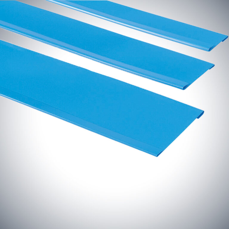 Sperrstreifen - blau - lang