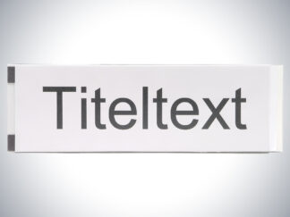 Beschriftungsleiste - Titeltextleiste
