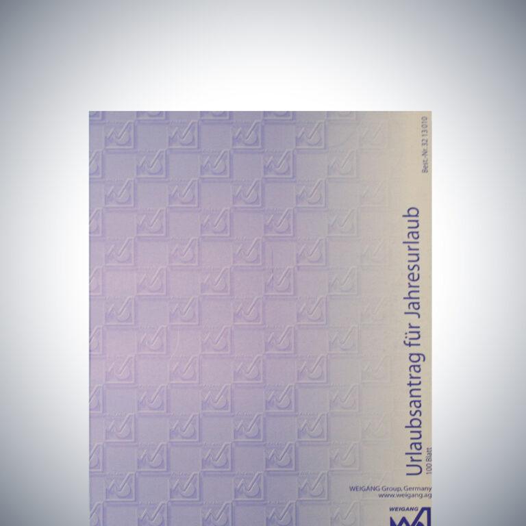 Urlaubsantrag für Jahresurlaub