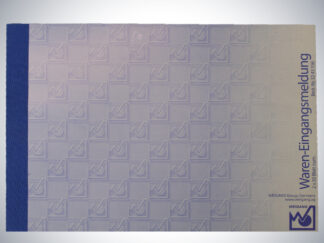 Wareneingangsmeldungsblock