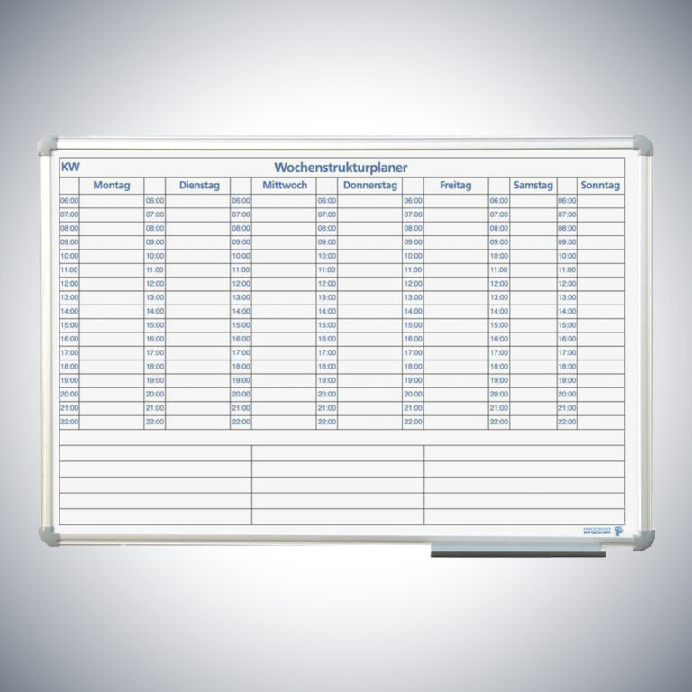Wochenstruckturplaner