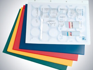 Register für Ringhefter/ Ringmechanik magnetisch 4fach